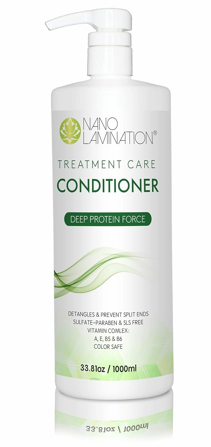 Treatment Care Conditioner – 33.81 oz Keratin Care Complex Conditioner for All Hair Types – Deep Hair Conditioner Treatment with No Sulfates, Parabens, SLS