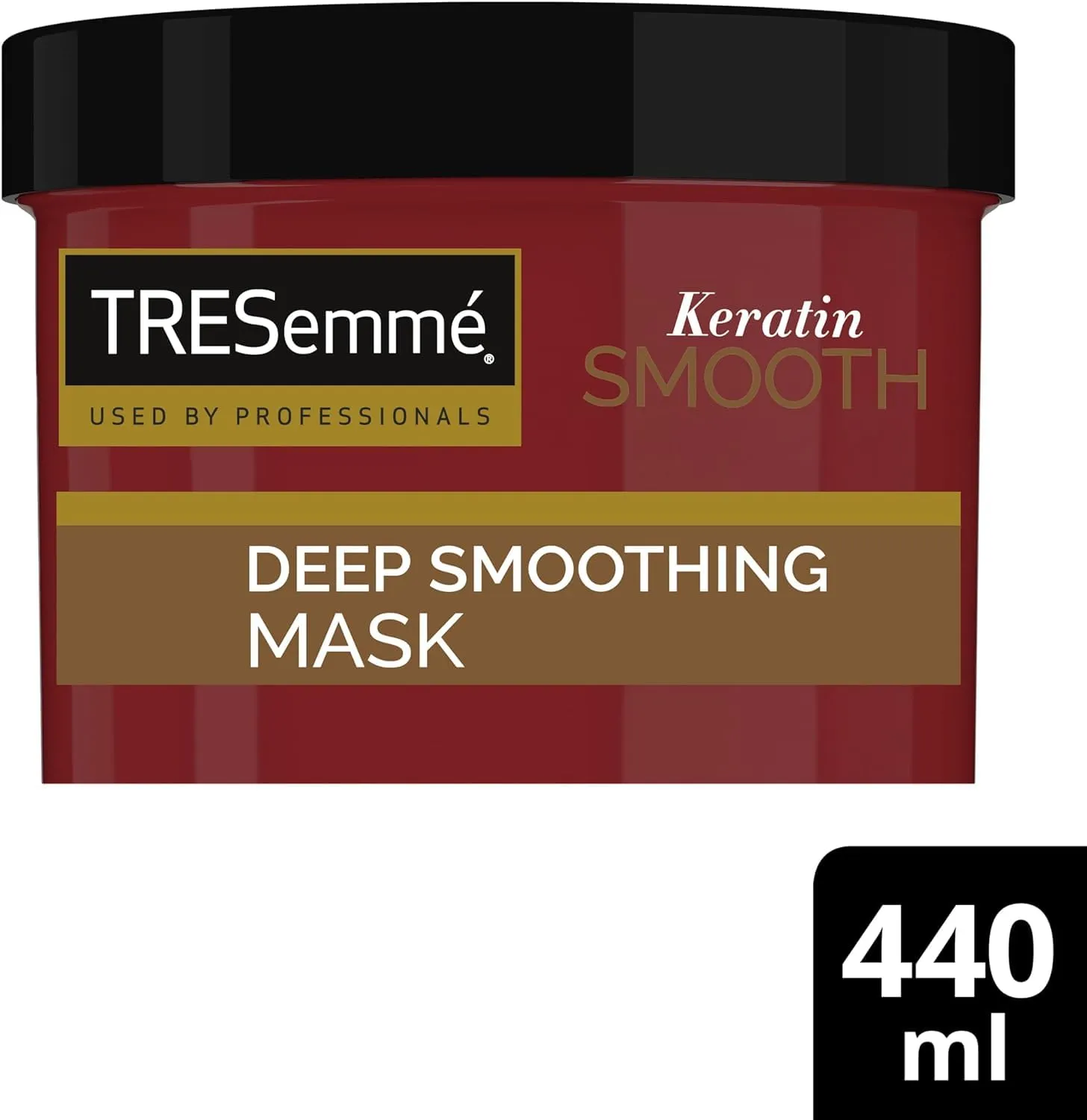 TRESemmé Keratin Smooth Deep Smoothing Mask rinse-out hair treatment with hydrolysed keratin for soft, shiny, frizz-free hair 440 ml
