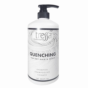 Tressa Professional Quenching Color Safe Formula, Removes Dulling Deposits & Product Build Up, Brightens Dry, Highlighted, Bleached & Dry Hair. For All Hair Type, 33.8 Fl Oz SHAMPOO