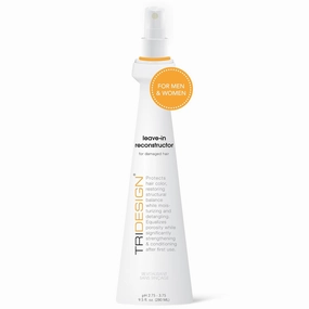 TRI Design Professional Haircare Reconstructor Leave in Conditioner Spray - Repair Treatment for Damaged Hair, Instantly Repair, Strengthen, Detangle, & Moisturize (9.5 fl oz)