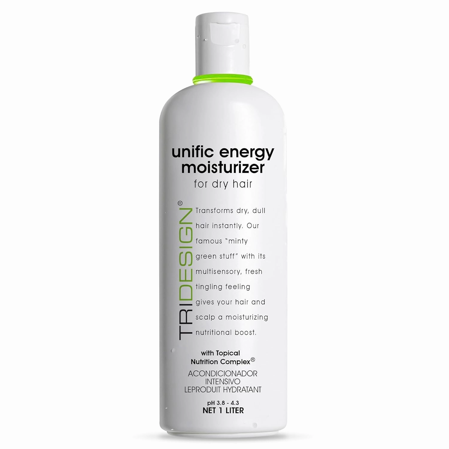TRI Design Unific Energy Moisturizer - Deep Hair Conditioner for Dry Damaged Hair - Moisturizing for Curly, Frizzy, Thick Hair - Hydrating Conditioner for Men and Women, 32 oz