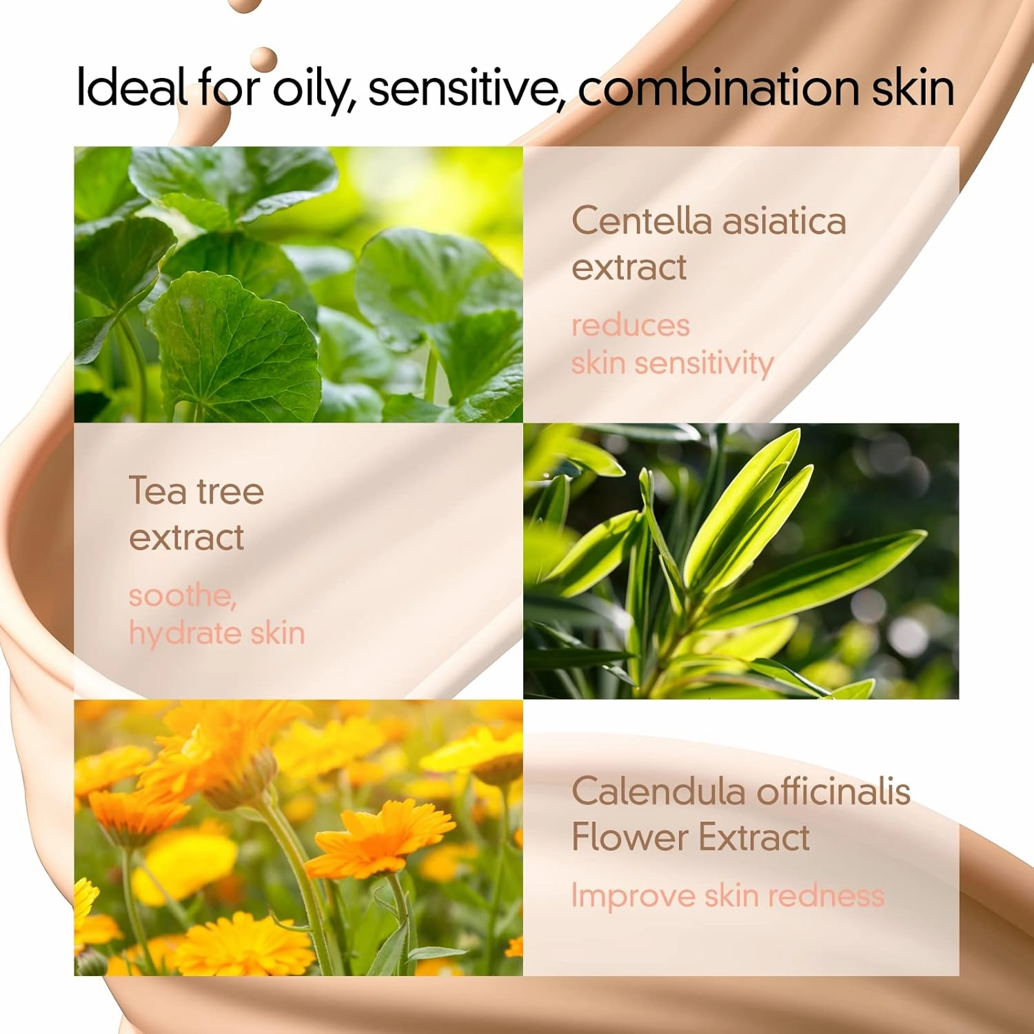 TROIAREUKE A  Cushion Foundation (Shade 23) I Natural Coverage Foundation Makeup, Moisturizing Finish for Sensitive, Oily, Combination Skin, Skin Care Cushion I Korean Aesthetic Makeup