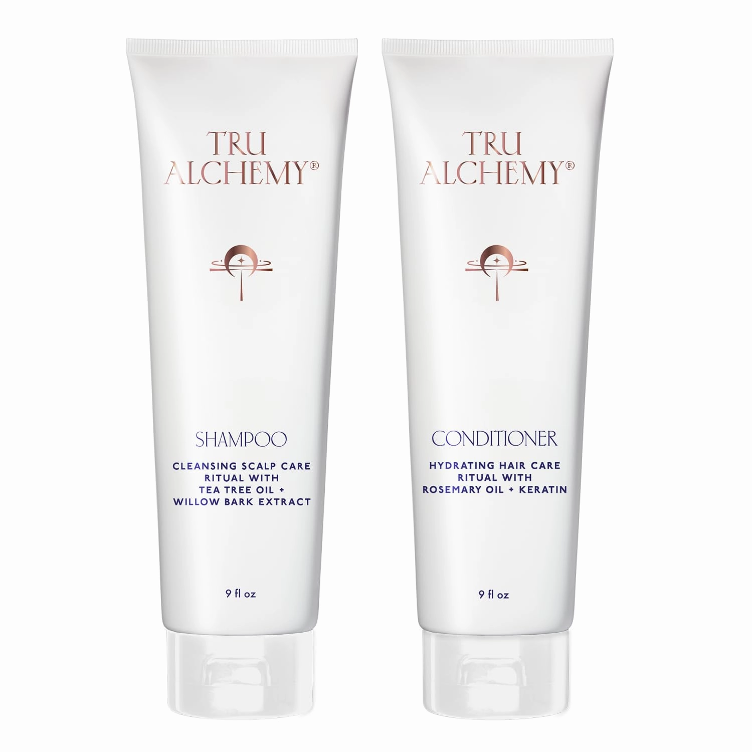 Tru Alchemy Shampoo & Conditioner - Best Shampoo and Conditioner for Dry Damaged Hair - Speed Up Hair Growth and Boost Volume, 9 fl oz.