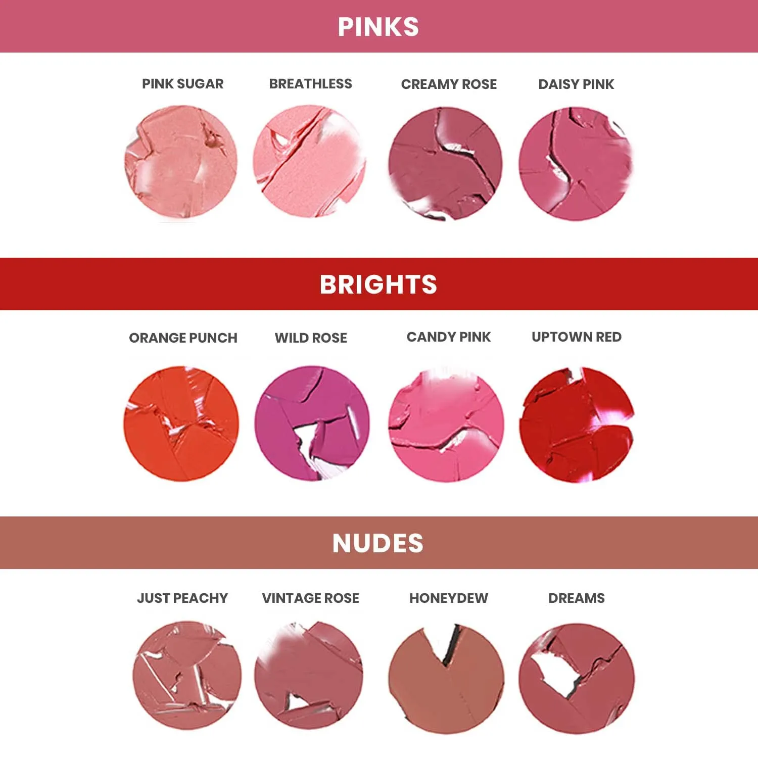 True   Luscious Super Moisture Lipstick – Clean, Vegan and Cruelty Free – Lasting Hydration for Dry Lips with a Satin Finish – Just Peachy