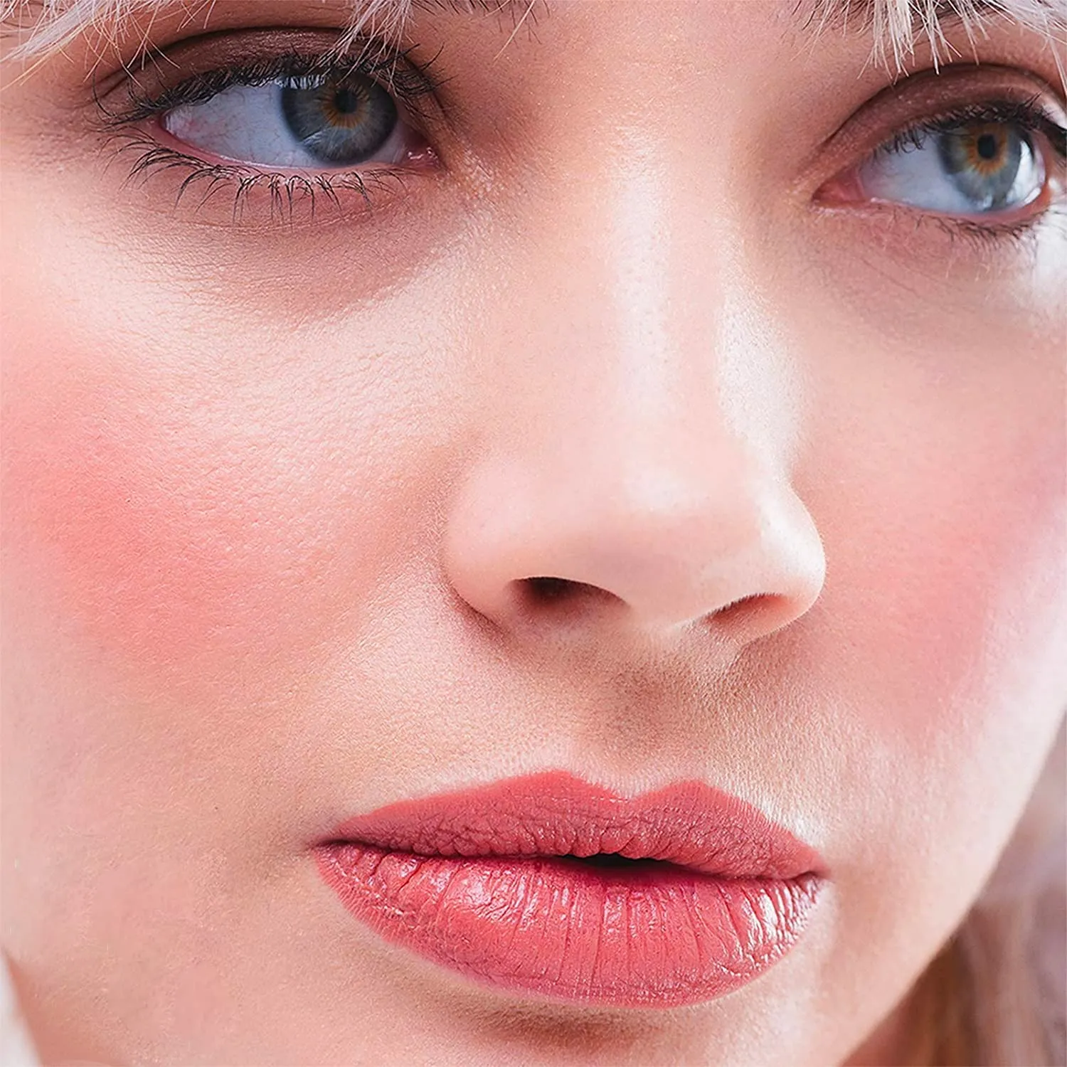 True   Luscious Super Moisture Lipstick – Clean, Vegan and Cruelty Free – Lasting Hydration for Dry Lips with a Satin Finish – Just Peachy