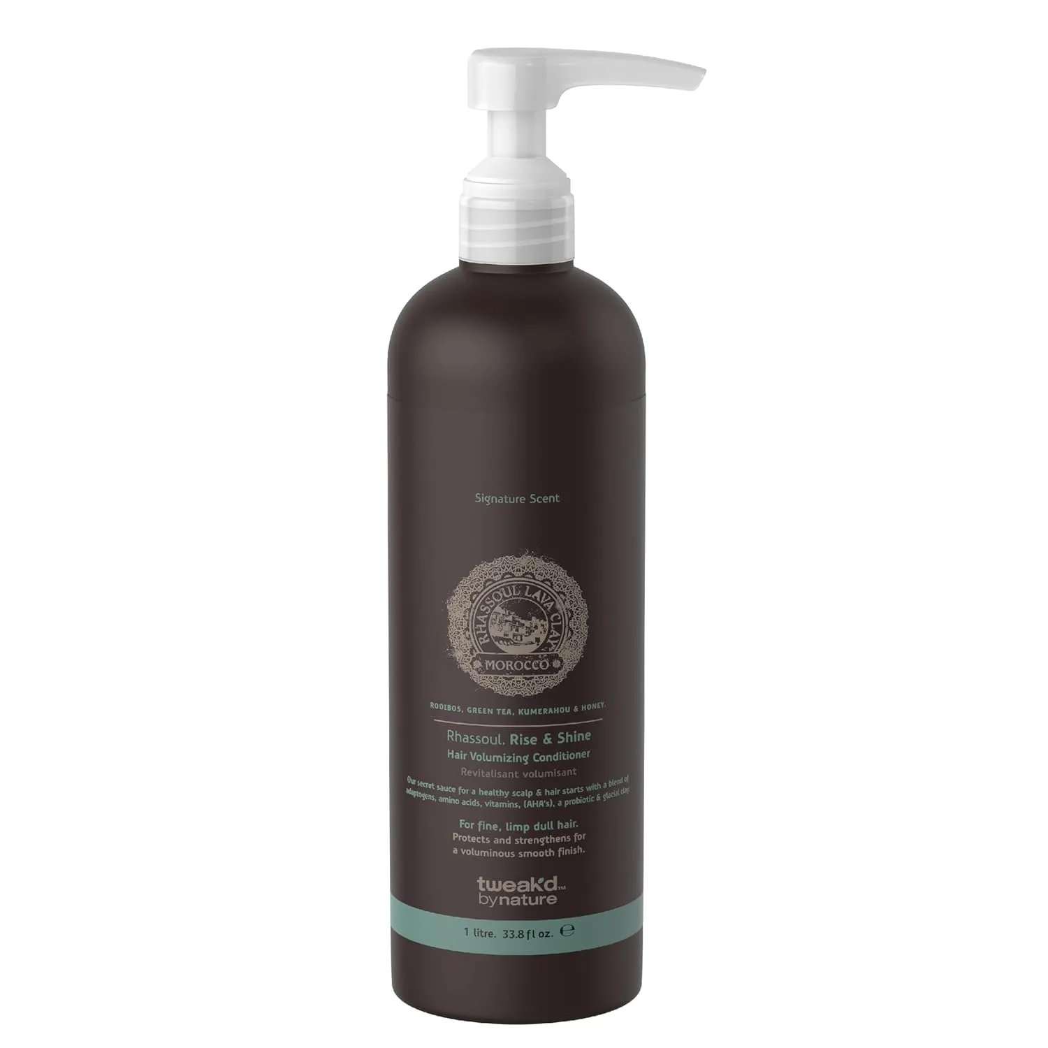 Tweak’d by Nature - Rise & Shine Volumizing and Thickening Conditioner for Fine Hair, Hydrating Hair Care for Soft, Tangle-Free Finish, Cruelty Free (33.8 ounces)
