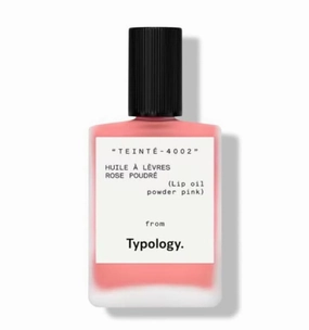 Typology Lip Care Duo Tint & Hydrate - Powder Pink Lip Oil & Repairing Lip Masque