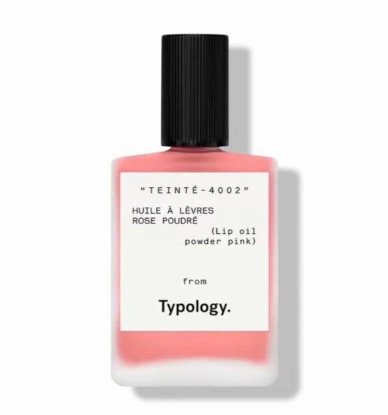 Typology Lip Care Duo Tint & Hydrate - Powder Pink Lip Oil & Repairing Lip Masque