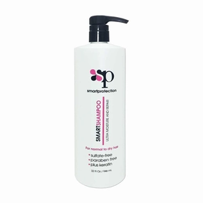 Ultra Moisture Shampoo Sulfate and Paraben Free 32oz for Keratin Treated Hair by Smart Protection