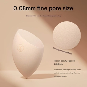 Ultra Soft Makeup Sponge Set Dry Wet Dual-Use Beauty Blenders for Flawless Foundation Application Includes Elegant Gift Box Premium Non Absorbent Makeup Sponges Soft, High Density Beauty Eggs for Liqu