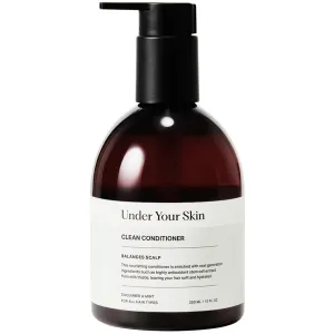 Under Your Skin Detox Clean Conditioner – Lightweight Hydration with Milk Thistle Stem Cells – Silicone-Free, Vegan, Dermatologist Tested – Supports Scalp Balance & Volume Without Buildup – 10 oz