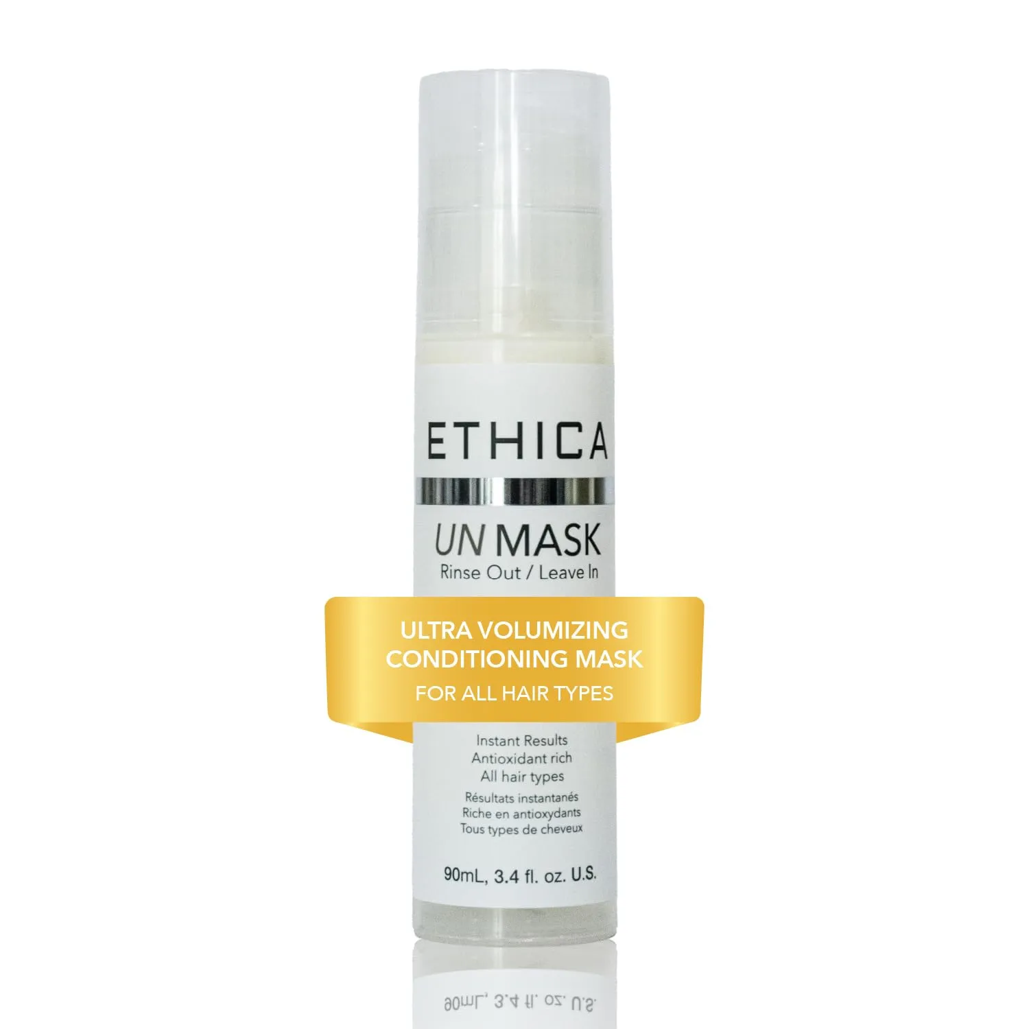 Unmask Leave In Conditioner. Deep Conditioning & Volumizing with Molecular Repair, Hair Mask, 3.4 oz