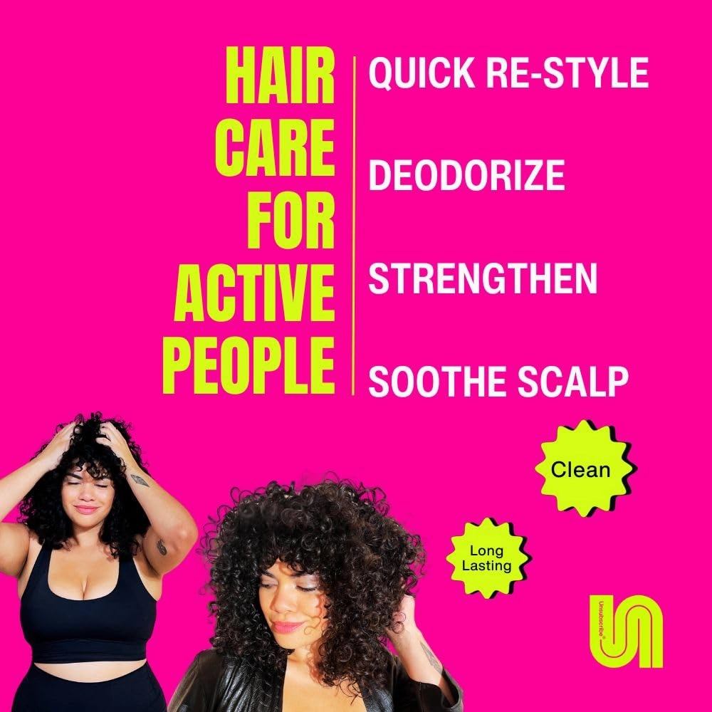 Unsubscribe No-Rinse Hair Wash Foam - Non-Irritating Waterless Hair Cleanser and Sweaty Hair Refresher | Gunk Free Formula | Made for Coarse, Curly, Bleached, Color-Treated Hair (1.75 oz)