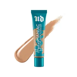 Urban Decay Hydromaniac Dewy Foundation, Hydrating Tinted Moisturizer for Dry Skin, Buildable Medium Coverage, with Kombucha Filtrate & Marula Oil, Non-comedogenic, Vegan, Cruelty-free - 1.1 fl oz