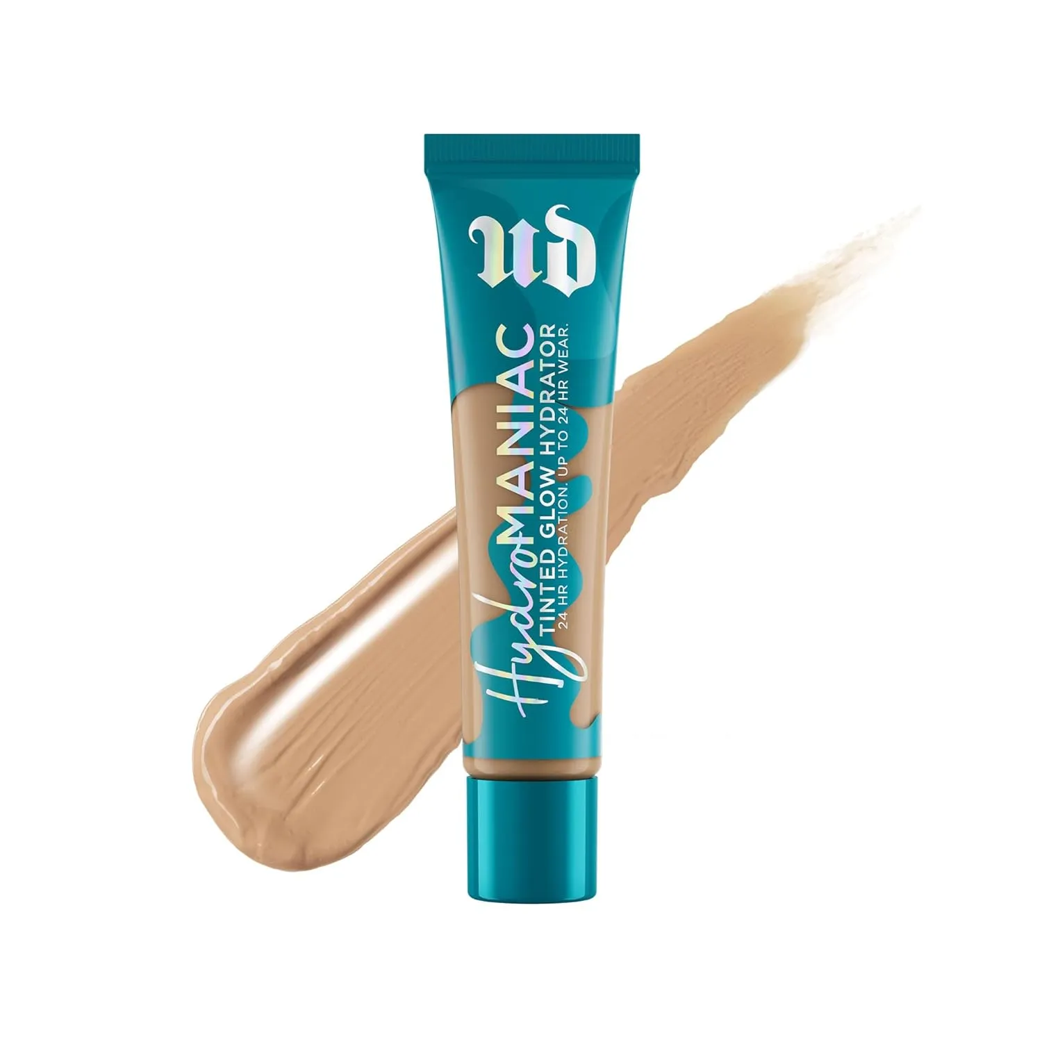 Urban Decay Hydromaniac Dewy Foundation, Hydrating Tinted Moisturizer for Dry Skin, Buildable Medium Coverage, with Kombucha Filtrate & Marula Oil, Non-comedogenic, Vegan, Cruelty-free - 1.1 fl oz