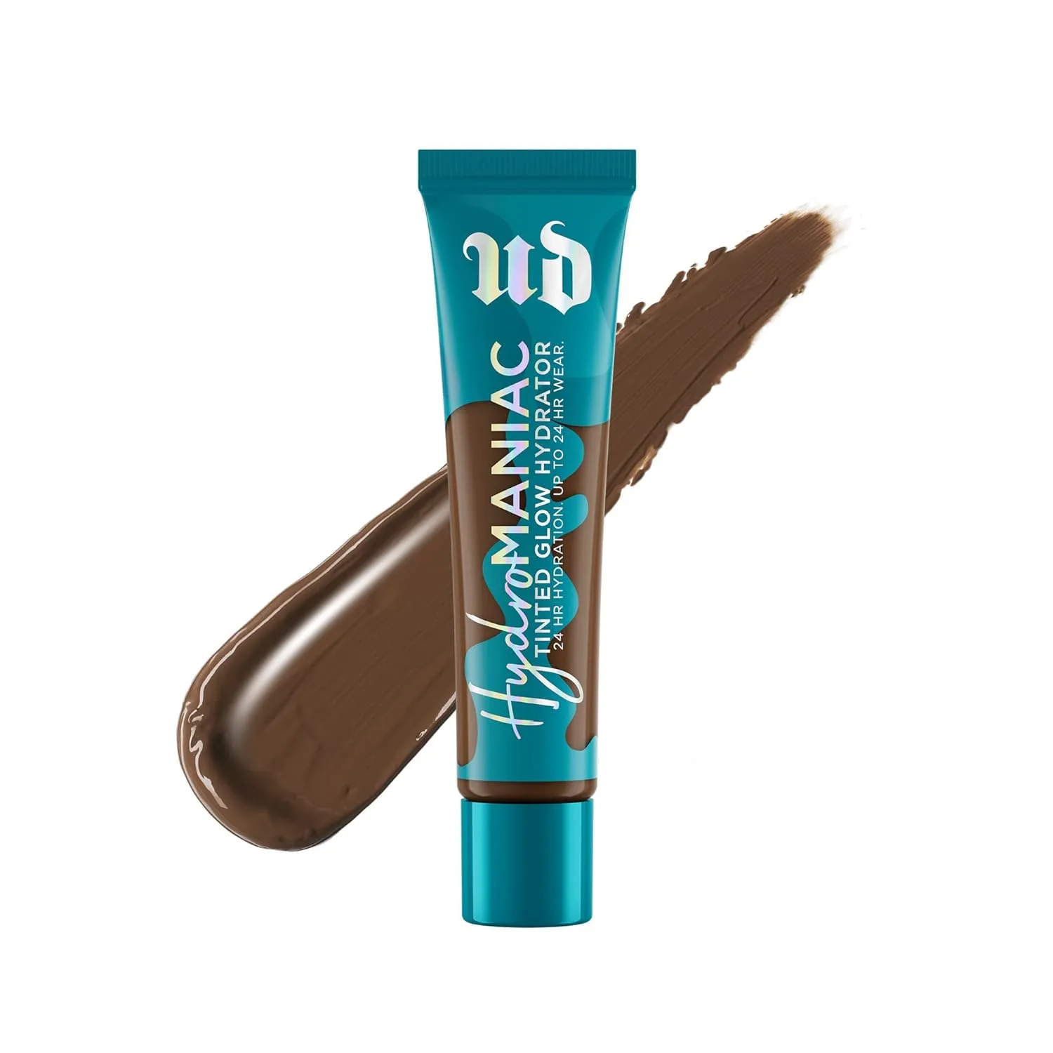 Urban Decay Hydromaniac Dewy Foundation, Hydrating Tinted Moisturizer for Dry Skin, Buildable Medium Coverage, with Kombucha Filtrate & Marula Oil, Non-comedogenic, Vegan, Cruelty-free - 1.1 fl oz