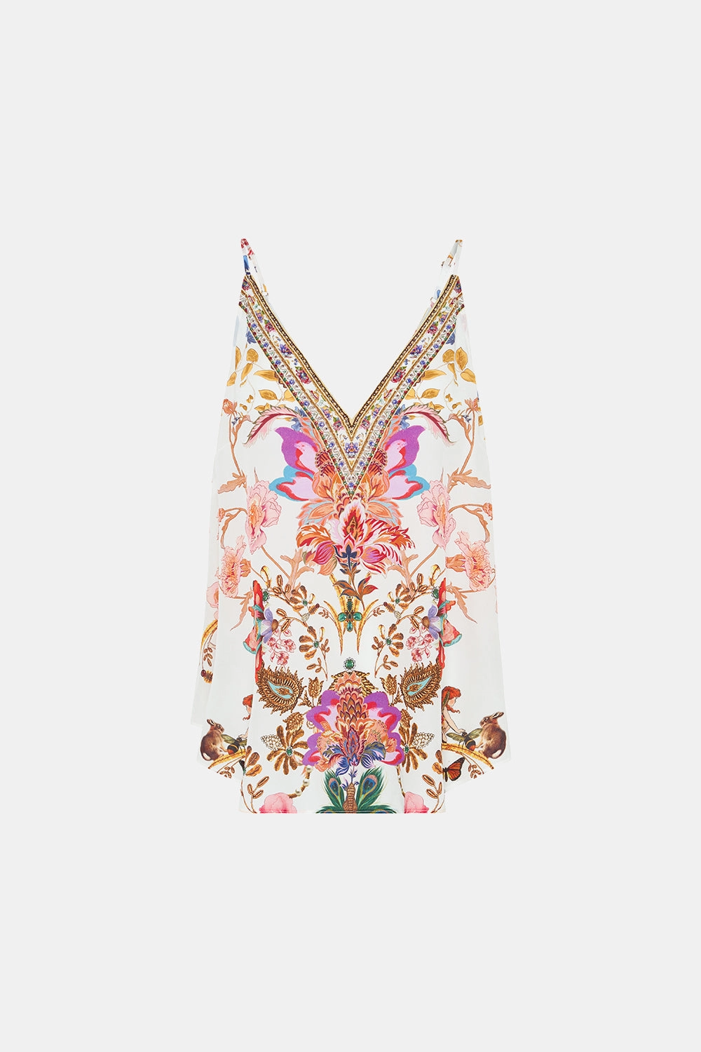 V NECK CAMI SPIDER GIRL