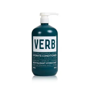 VERB Hydrate Conditioner - Nourish Dry   Frizzy Hair - Smooth   Reduce Frizz - Amber   Warm Jasmine Scent