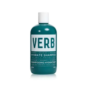 VERB Hydrate Shampoo - Cleanse Dry   Frizzy Hair - Smooth   Reduce Frizz - Amber   Warm Jasmine Scent