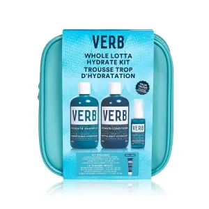 VERB Hydrate Shampoo   Conditioner Duo - Cleanses   Nourishes Dry   Frizzy Hair to Smooth   Reduce Frizz - Amber   Warm Jasmine Scent