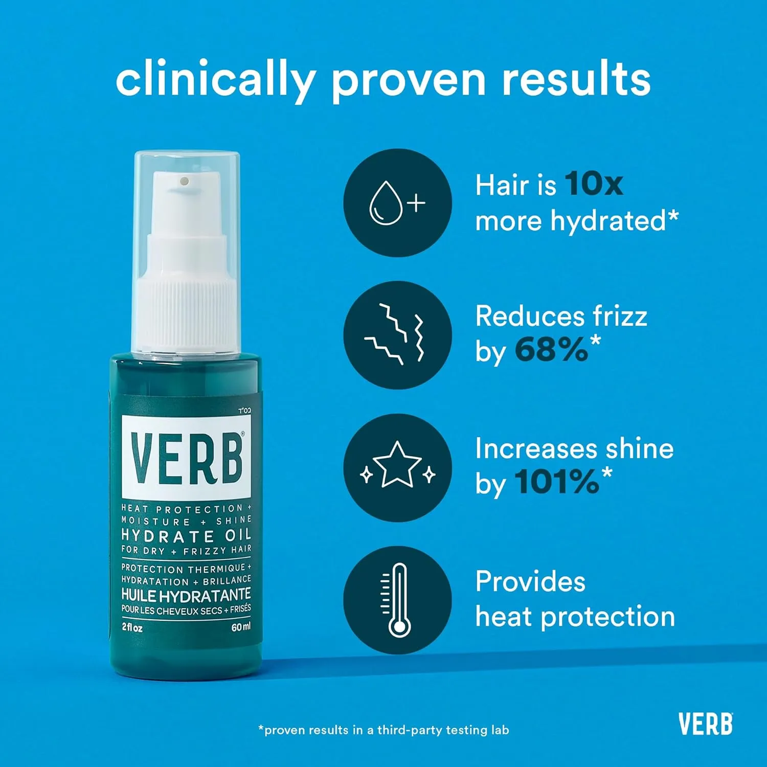 VERB Hydrate Shampoo   Conditioner Duo - Cleanses   Nourishes Dry   Frizzy Hair to Smooth   Reduce Frizz - Amber   Warm Jasmine Scent