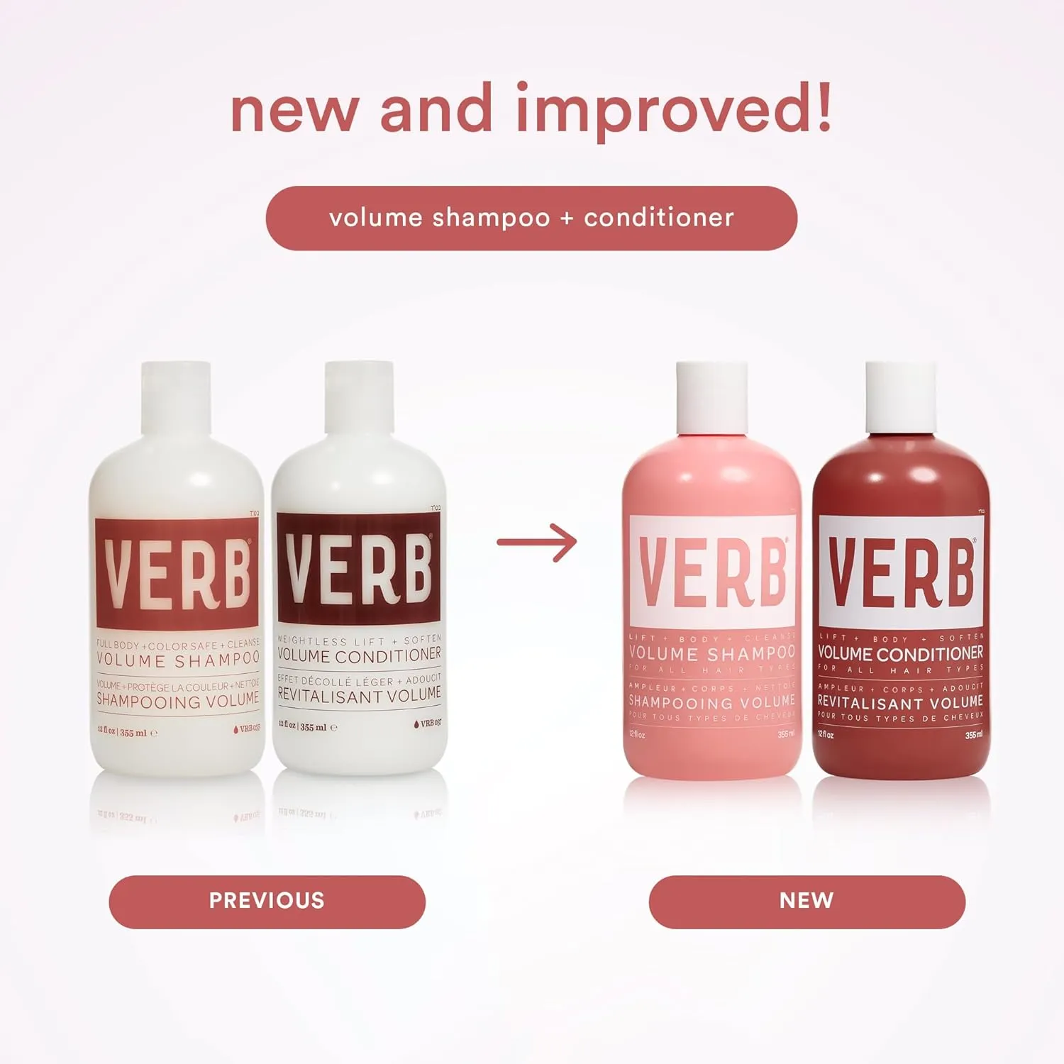 VERB Volume Shampoo - Gently Cleanses   Lifts Flat Hair - Sulfate, Paraben and Gluten Free