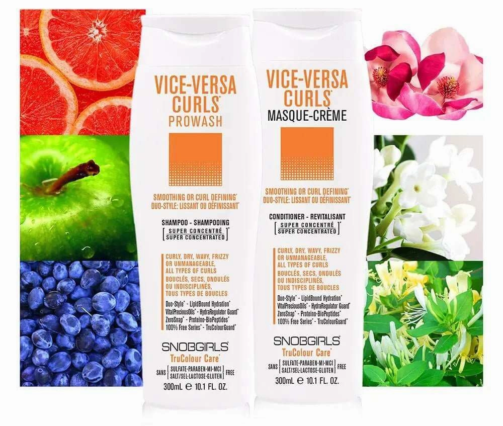 VICE-VERSA CURLS Prowash Vegan Hair Shampoo & Pump
