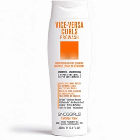 VICE-VERSA CURLS Vegan Curly Hair Shampoo Smoothing or Curl Defining. Salon Hydrating Curl shampoo for Curly, Dry, Wavy, Frizzy Hair, All Types of Curls