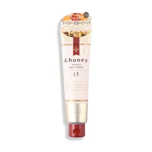 Vicrea &-Honey Hair Mask 130g - Japanese Deep Moist Hair Pack Step 1.5 - Deep Conditioning & Hydrating - Moisturizing Honey Mask for Frizzy, Damaged, dry Hair