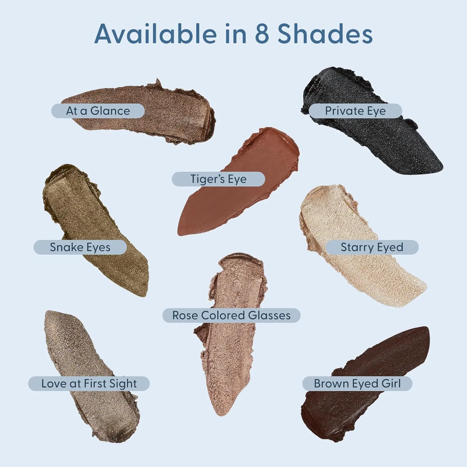 Visionary Eye Shadow Stick – Shimmer Cream Eye Shadow Pencil - Safe for Sensitive Eyes - Ophthalmologist Developed – Vegan, Cruelty-Free, Clean Ingredients (At A Glance)