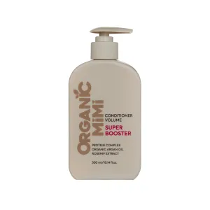 Volumizing & Densifying Conditioner with Argan Oil, Plant Proteins & Rosehip – Strengthening, Anti-Frizz, Shine-Enhancing – Vegan, Organic Hair Care – 300 ml