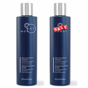Volumizing Boost Shampoo (8 fl oz)– Weightless Shampoo for Fine, Flat Hair – Amplifies Volume, Adds Softness, Shine – Cleanses and Protects with UV Defense - (Pack of 2)