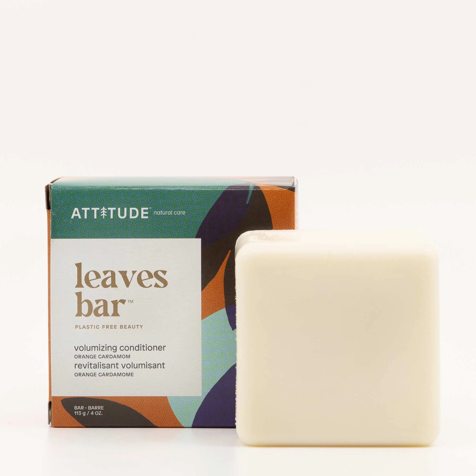 Volumizing Conditioner Bar : leaves bar™ : Orange Cardamom.