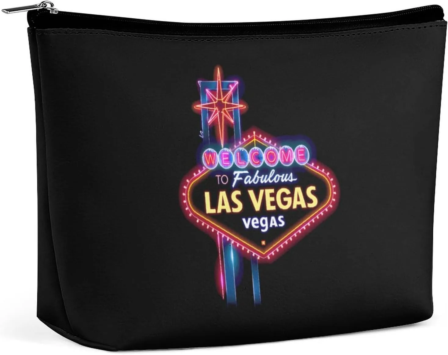 Welcome to Fabulous Las Vegas Travel Makeup Bag Toiletry Bags Waterproof Portable Pouch Make Up Organizer