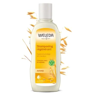 WELEDA - Shampooing Régénérant à l'Avoine - Soin Cheveux Secs et Abîmés - Flacon de 190 ml
