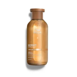 Wella Professionals ULTIMATE SMOOTH Shampoo for Dry, Dull & Frizzy Hair | For Shine & Smoothness | With Squalane & Omega 9 | Color Safe