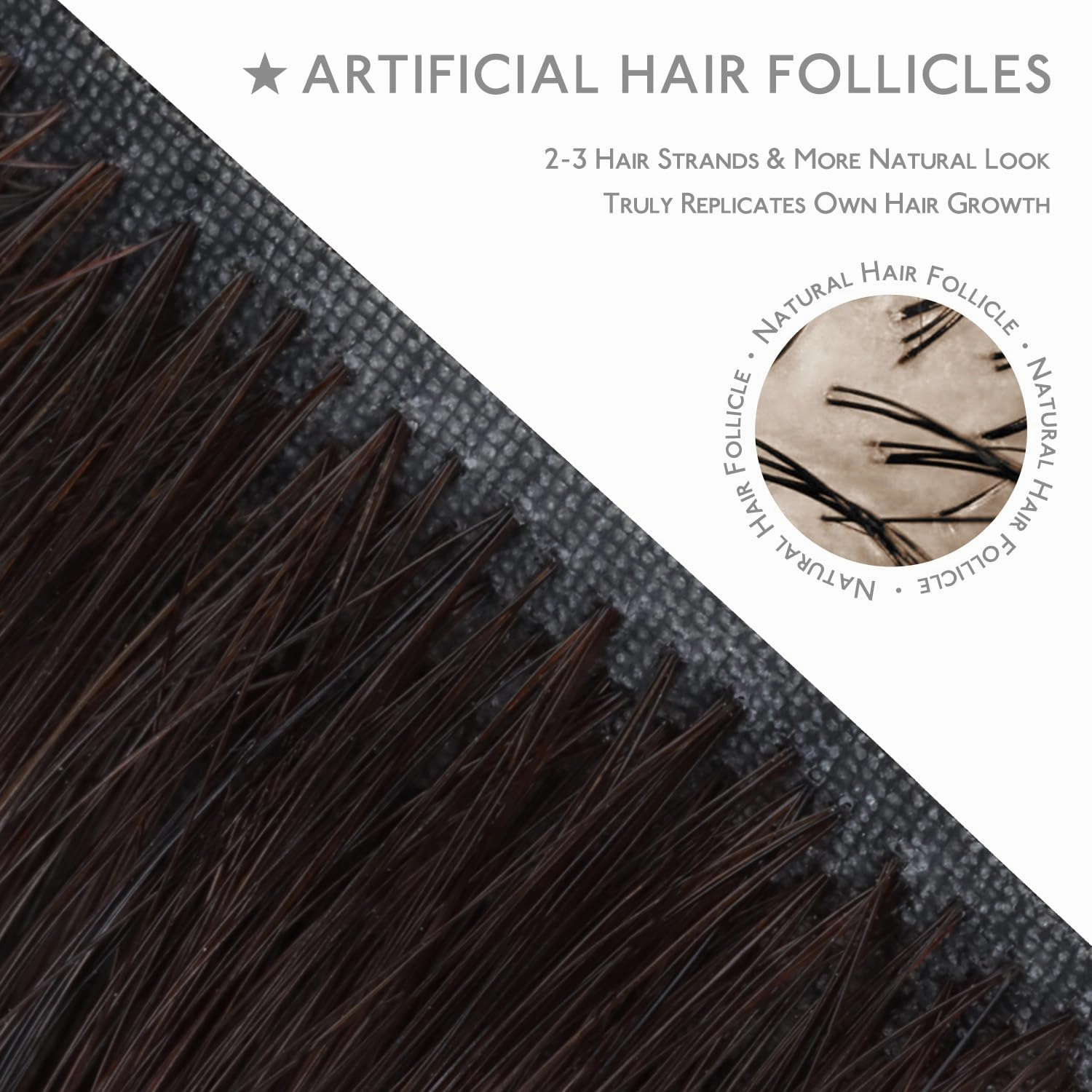 WENNALIFE Invisi Edge Clip in Hair Extensions Real Human Hair, 16 Inch 130g 7pcs Balayage Dark Brown Mixed Chestnut Brown Seamless Clip in Extensions Remy Hair Clip Ins Invisible PU Skin Weft Straight