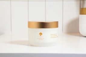 Whipped Shea Body Butter for Skincare and Hair No Parabens and Cruelty-Free Natural Moisturizer with Avocado and Organic Baobab Oil RISE (Citrus Lemongrass, Large, 8 oz.)