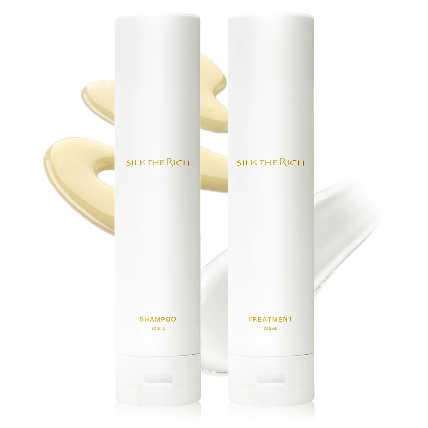 White Shampoo & Treatment Set, Hydrating & Moisturizing for Dry, Damaged, Color-Treated Hair, Paraben-Free, Salon Clean Hair Shampoo & Conditioner for Women & Men (8.5 fl oz Each)