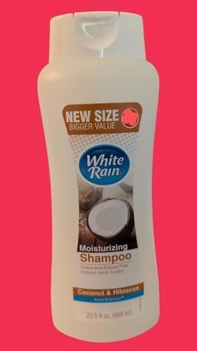 White Rain Moisturizing Shampoo, Coconut & Hibiscus, 22.5 fl oz, New Size