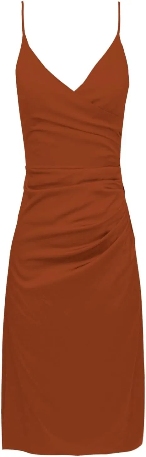 Women's Elegant Backless Pleated Satin Strapless Bridesmaid Dress Sequin Maxi Dress for Women