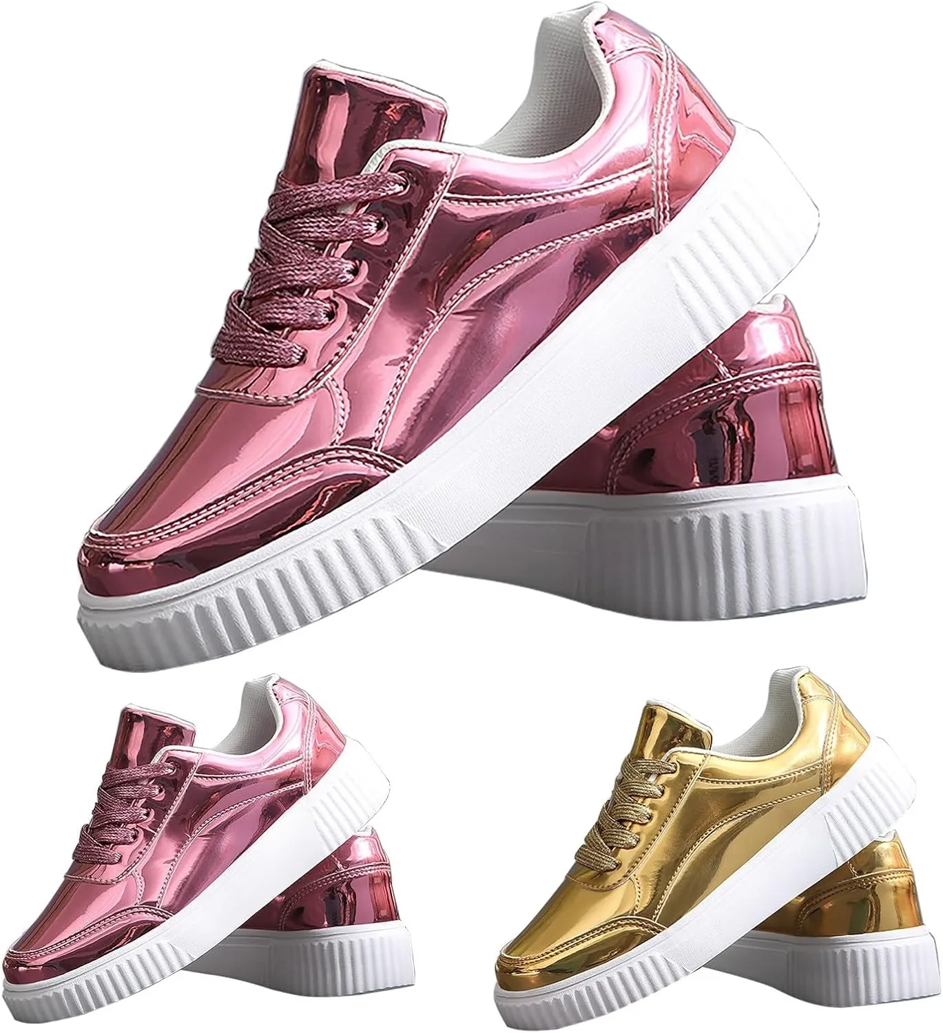 Womens Non Slip Slip On Shoes Casual Walking Sneakers Lightweight Canvas Comfortable Flat Fashion Loafers