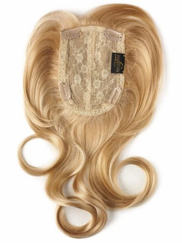 Womens Synthetic Hairpiece Add 18" - Color/Style: Blush: 27/28 blend w/gold hi-lights