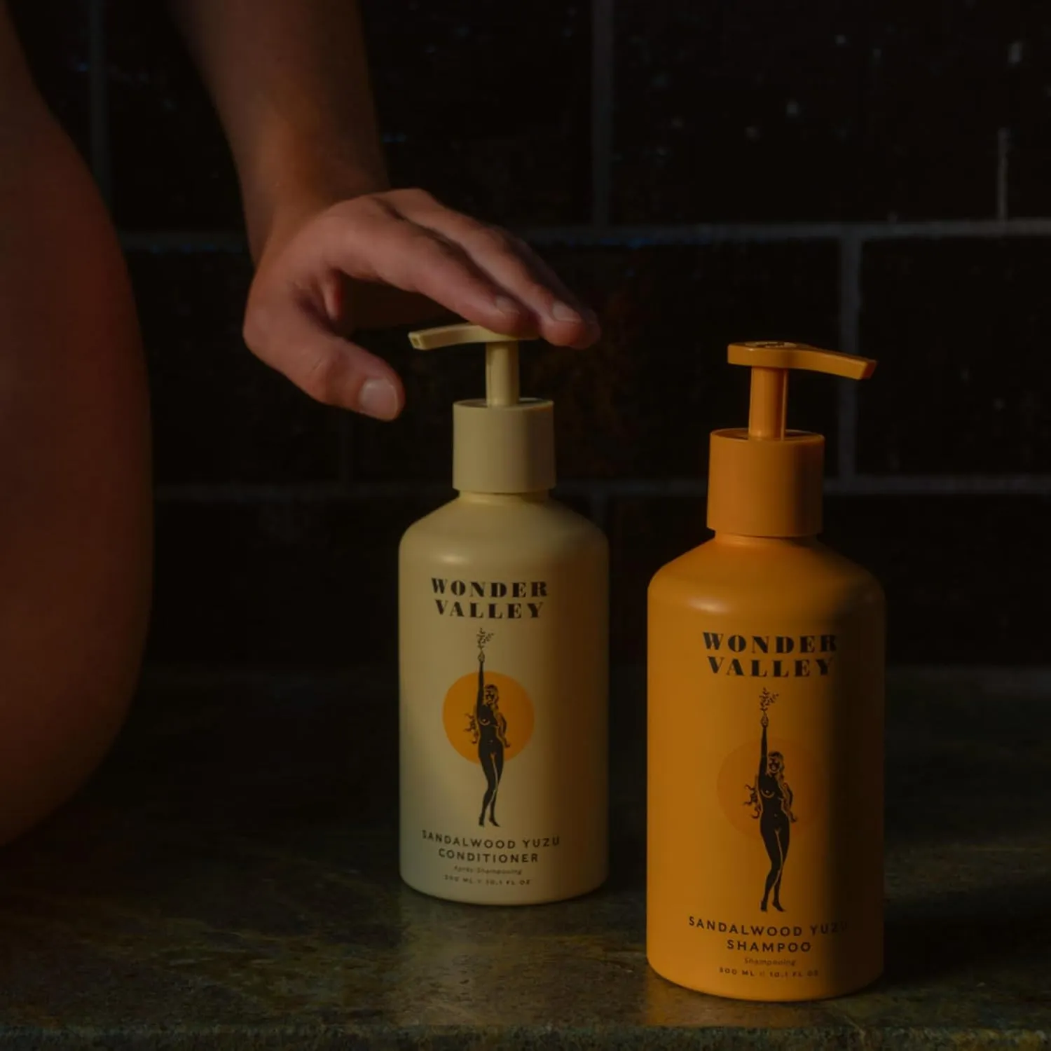 WONDER VALLEY - Sandalwood Yuzu Shampoo | Vegan, Cruelty-Free, Sulfate-Free | Hydrates, Strengthens, and Boosts Volume (10.1 fl oz | 300 ml)