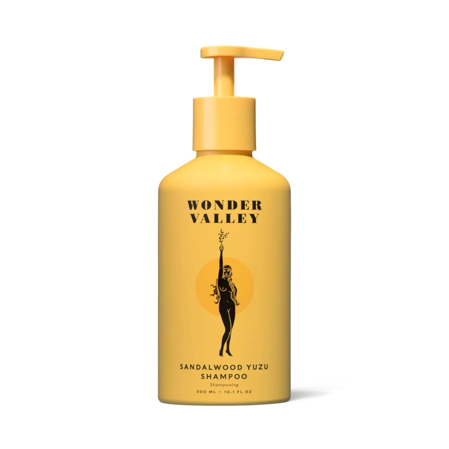 WONDER VALLEY - Sandalwood Yuzu Shampoo | Vegan, Cruelty-Free, Sulfate-Free | Hydrates, Strengthens, and Boosts Volume (10.1 fl oz | 300 ml)
