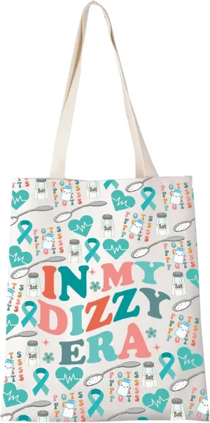 XYANFA Pots Awareness Tote Bag Pots Syndrome Warrior Pots Awareness Heal Gift Pots Syndrome Stuff Pots Syndrome Medical Bag