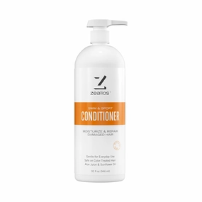 Zealios Conditioner for Women & Men 32 Oz - Sulfate-Free Hair Conditioner, Hair Treatment for Swimmers & Athletes, Chlorine Removal, Hydrating, Vegan, Protects Color Treated Hair
