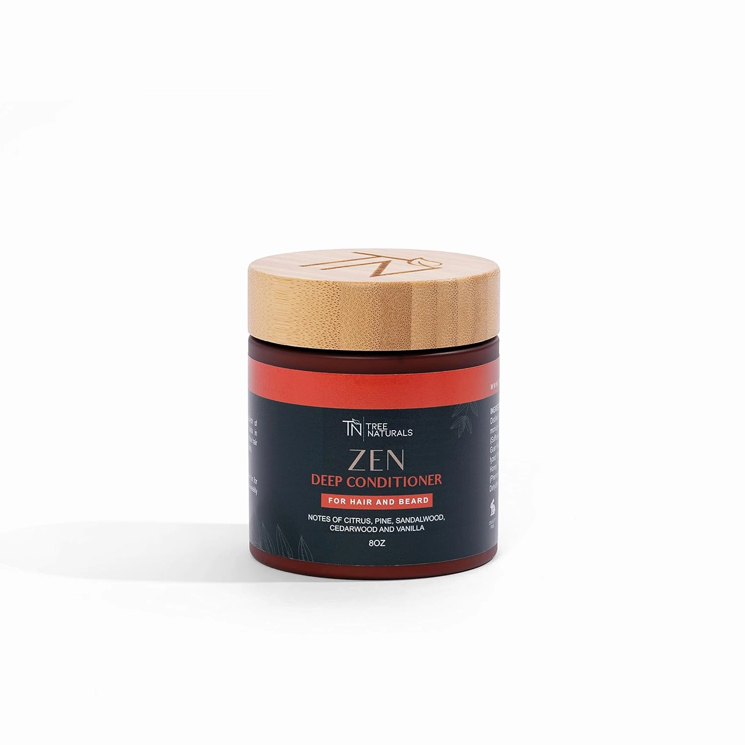 ZEN Beard Deep Conditioner – Hydrating & Softening Treatment for Men’s Beards – Reduces Dryness & Itch, Promotes Healthy Growth, Natural & Sulfate-Free Beard Care, 8 oz